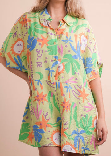 Tropical Romper