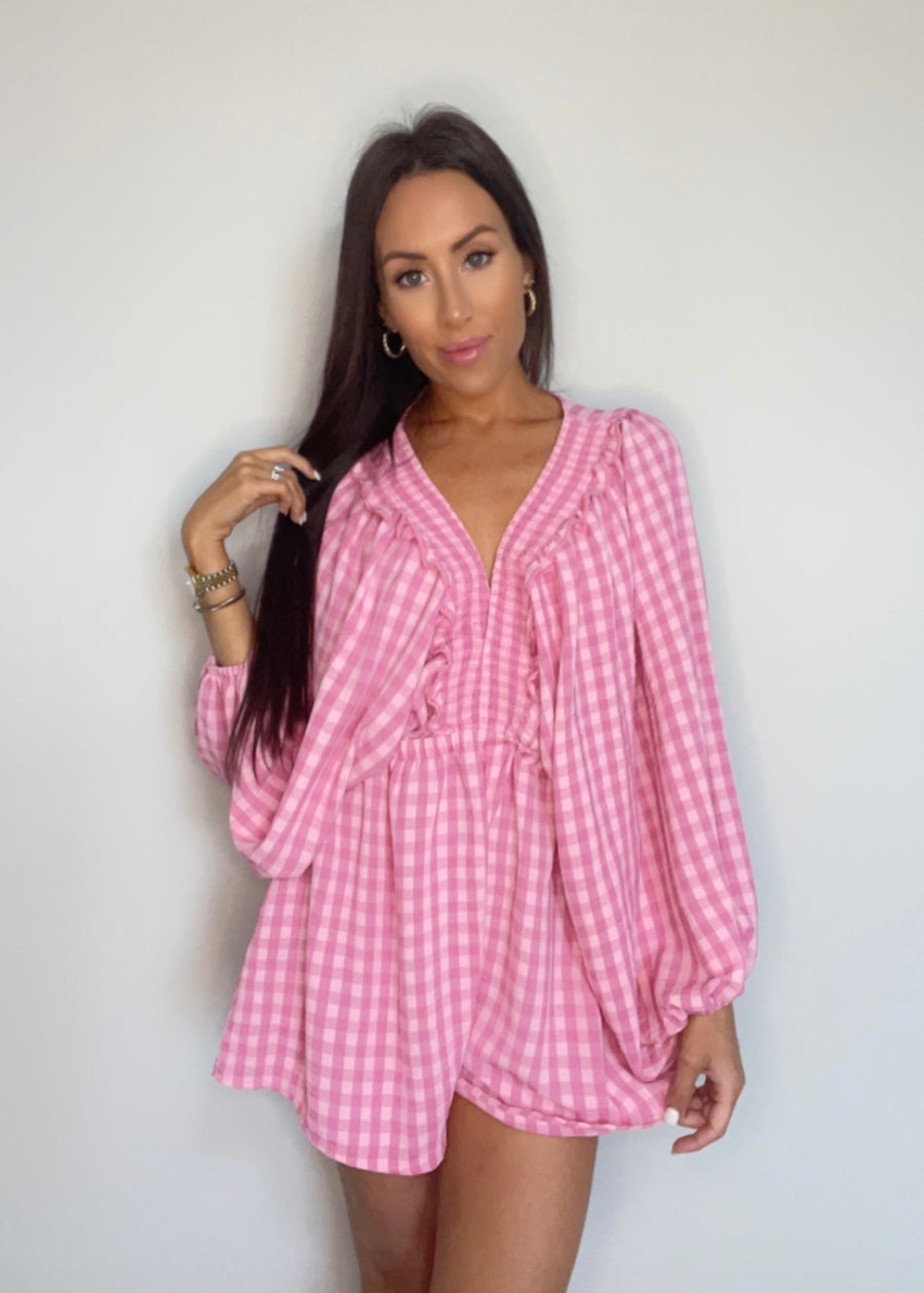 Cotton Candy Romper