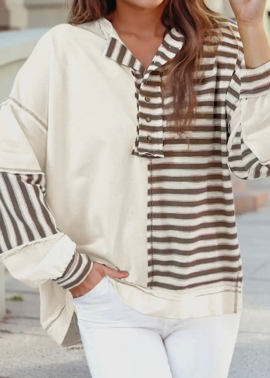 Sam Color Block Pullover