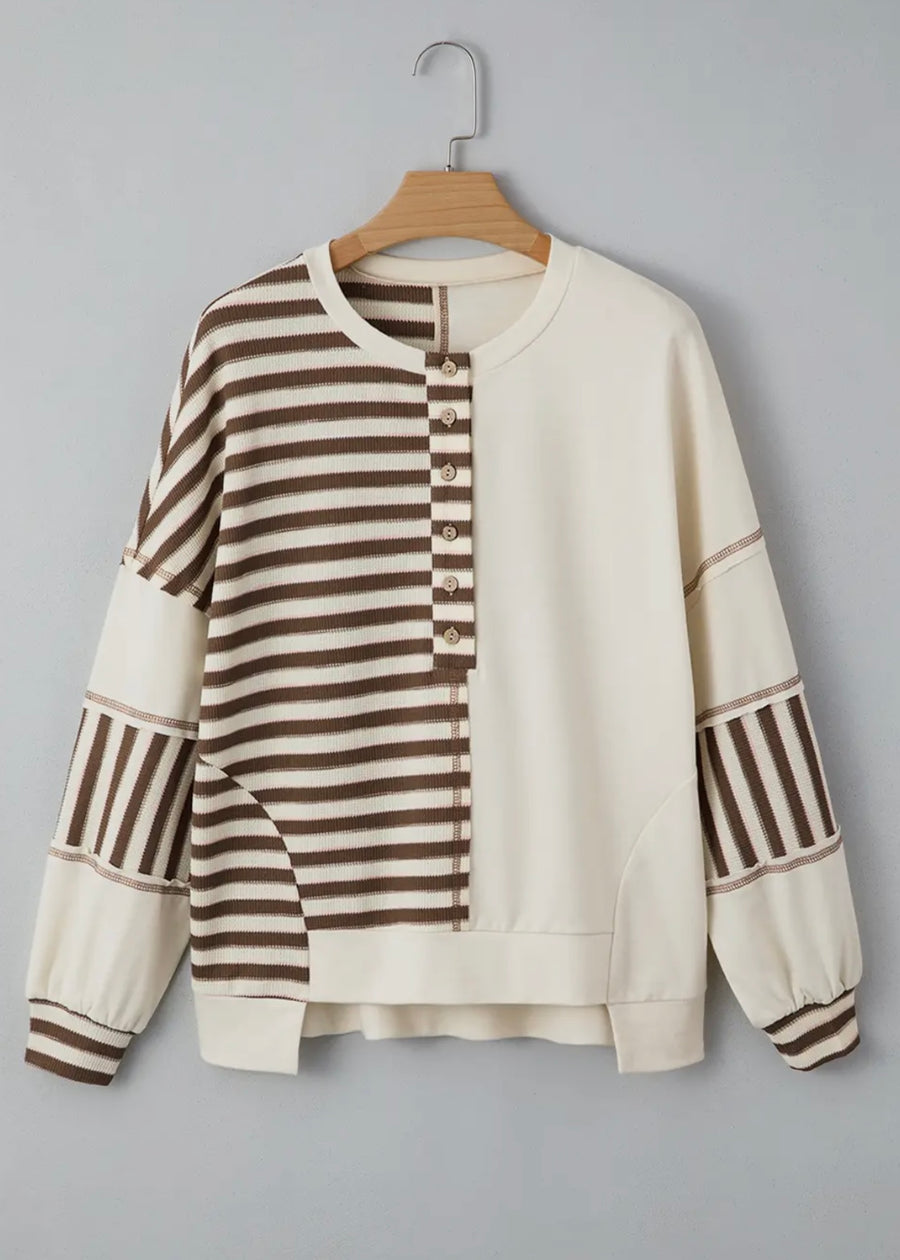Sam Color Block Pullover