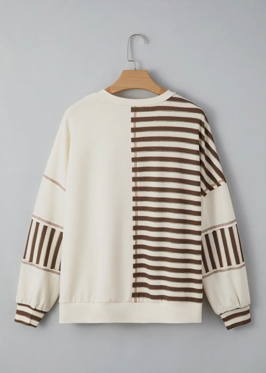 Sam Color Block Pullover