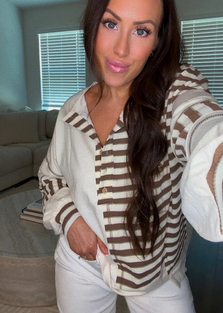 Sam Color Block Pullover