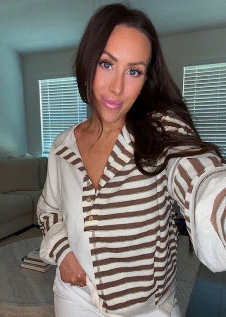Sam Color Block Pullover