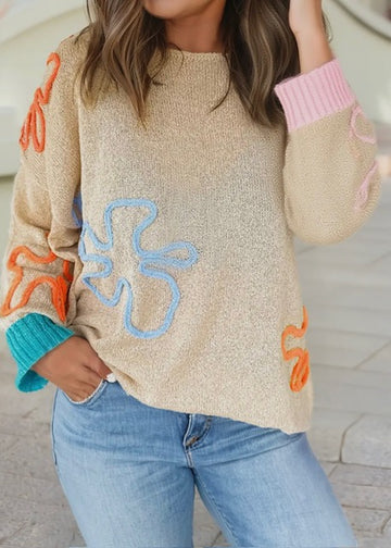 Sandy Floral Sweater