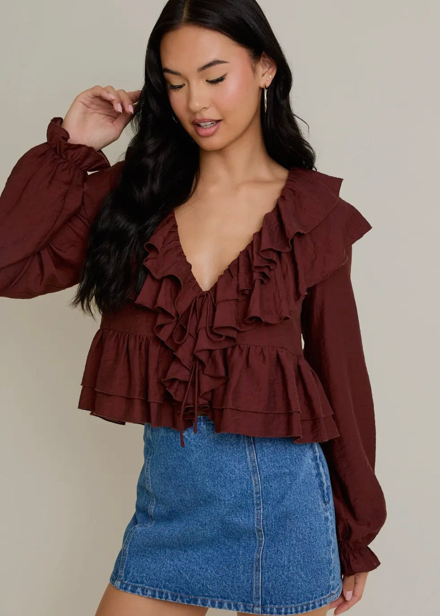 Ruffle Blouse