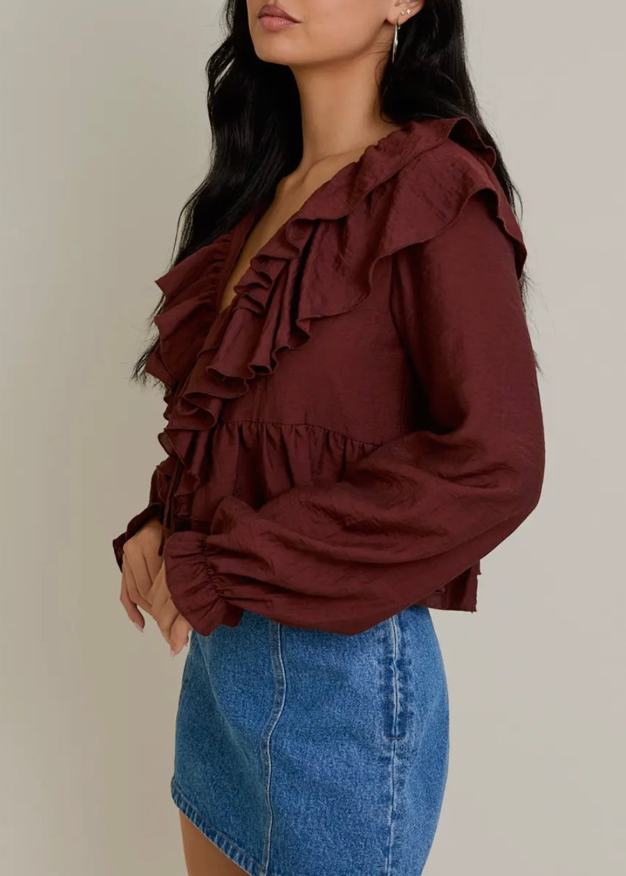 Ruffle Blouse