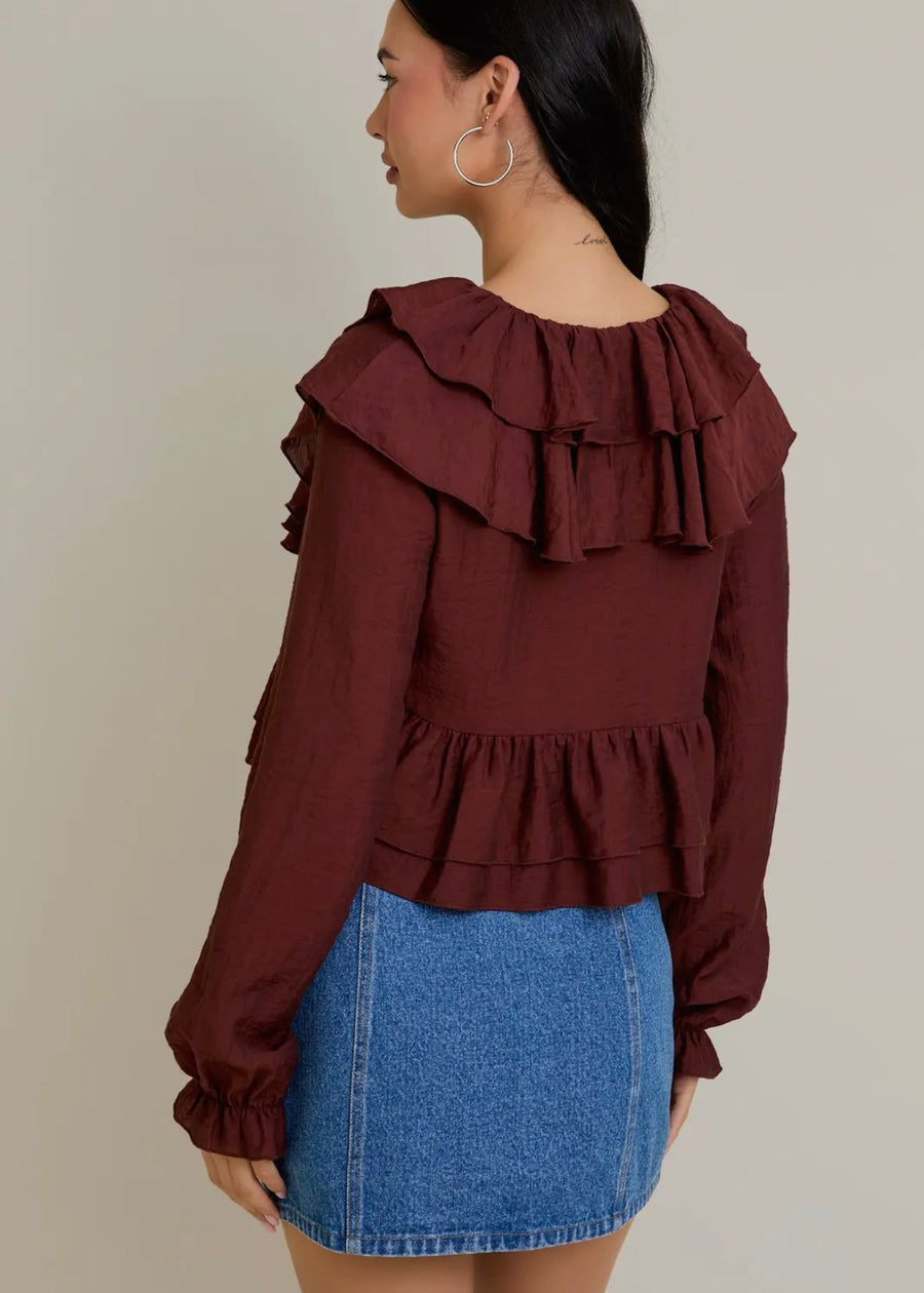 Ruffle Blouse