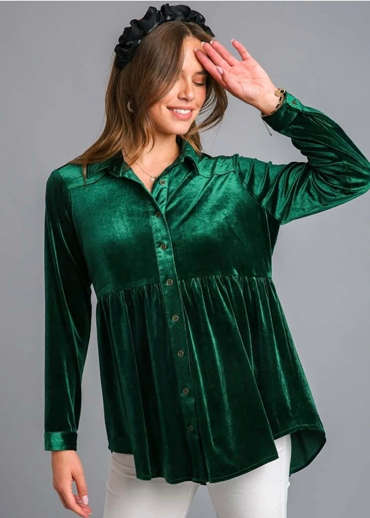 Evergreen Blouse